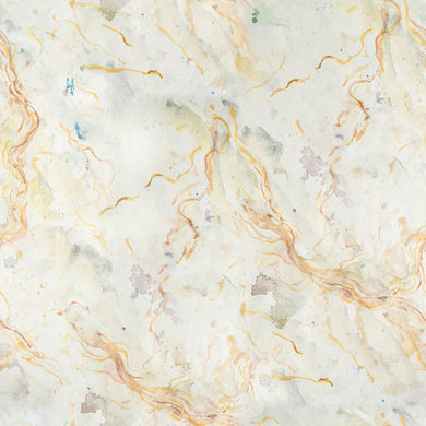 Marble Cotton Fabric Sample - Ivory