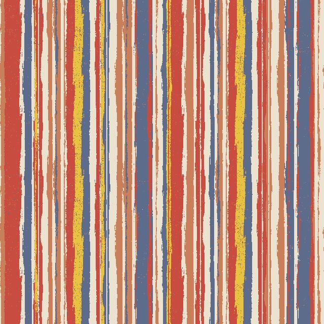 Marcella Stripe Cotton Curtain Fabric in Flame color, perfect for window treatments