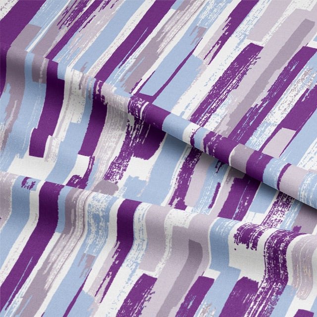  Elegant drapery showcasing the luxurious Modernism Cotton Curtain Fabric in a stunning shade of purple