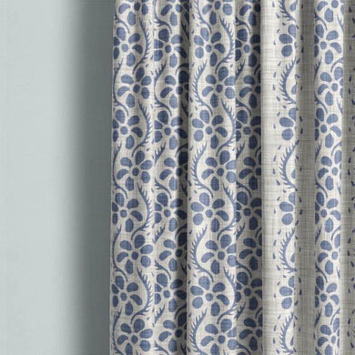  Neot Cotton Curtain Fabric - Blue, with a smooth and durable weave, providing privacy and style to your home with its beautiful hue