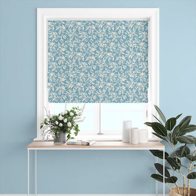 Oxford Cotton Curtain Fabric - Wedgewood