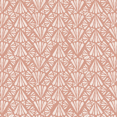 Pali Linen Curtain Fabric in Terracotta color, perfect for rustic decor