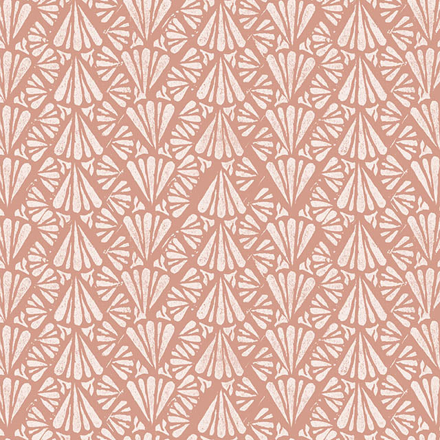 Pali Linen Curtain Fabric in Terracotta color, perfect for rustic decor