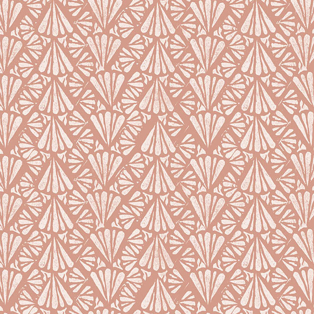 Pali Linen Curtain Fabric in Terracotta color, perfect for rustic decor