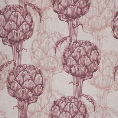 Échantillon de tissu en lin Protea - Vin