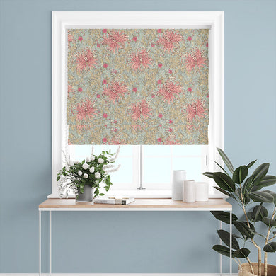 Reuben Linen Curtain Fabric - Chintz