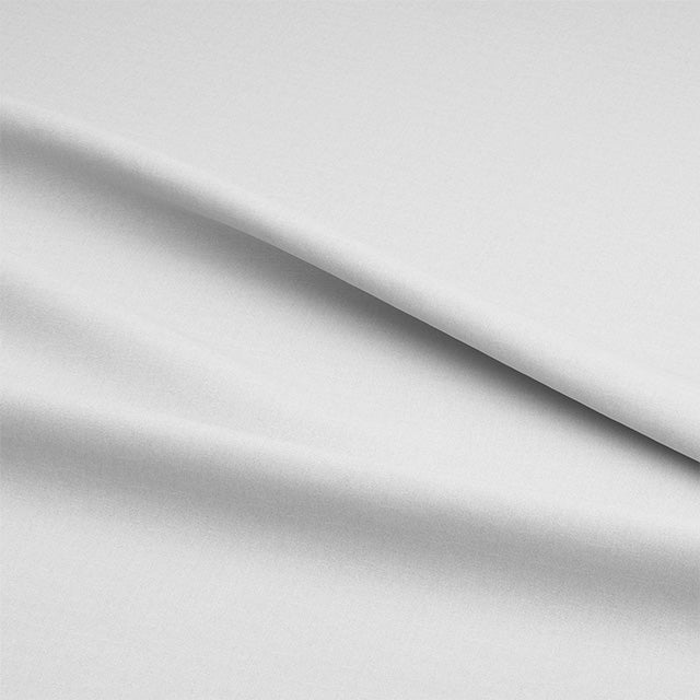Cotton Sateen Curtain Lining Fabric - White