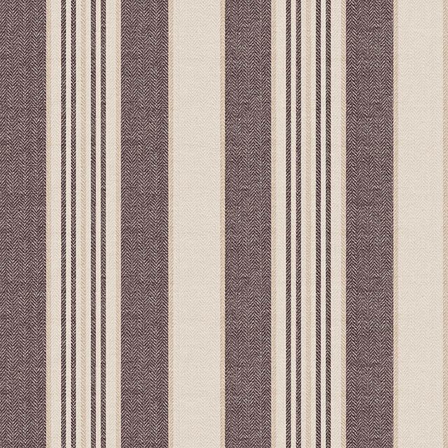 Staten Island Cotton Curtain Fabric - Chocolate in a luxurious dark brown shade with a smooth texture