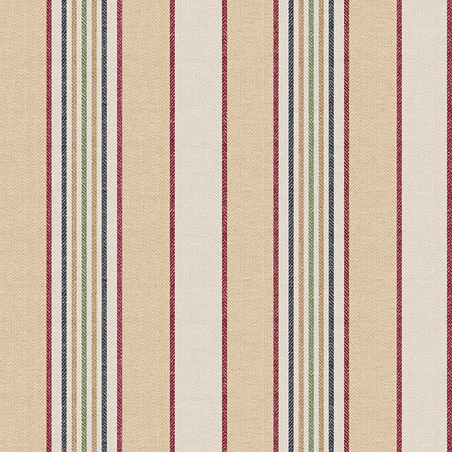 Staten Island Cotton Curtain Fabric - Red with a rich, deep red color and soft, luxurious texture