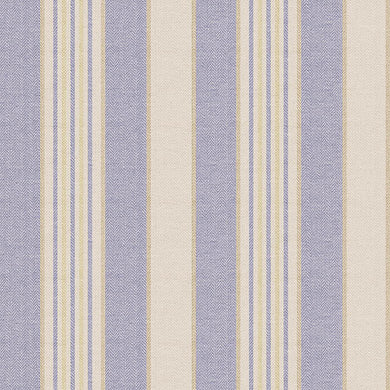 Échantillon de tissu en coton Staten Island - Bleu