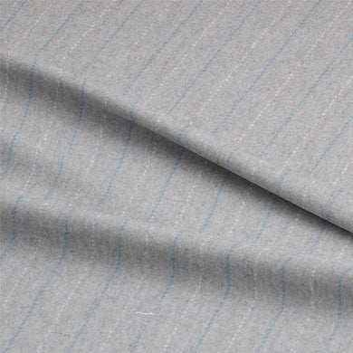Large eggshell-colored Sanderson Tailor DBYR233254 wool roll end fabric with 31 meters length for tailoring and upholstery