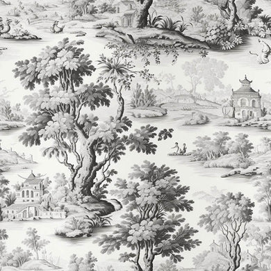Échantillon de tissu pour rideau en lin Toulouse - Gris