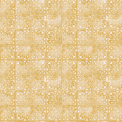 Échantillon de tissu en lin Udaipur - Ocre