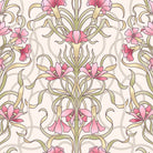 Vanessa Cotton Curtain Fabric - Rose in a room setting, bringing warmth and elegance to the space