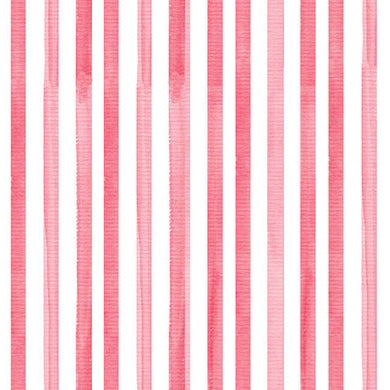 Muster eines Baumwollstoffs mit Aquarellstreifen – Rot