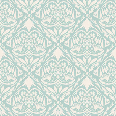 westerham Cotton Curtain & Blind Fabric Duck Egg