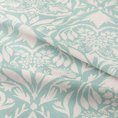 westerham Cotton Curtain & Blind Fabric Duck Egg