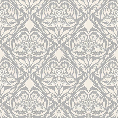 westerham Cotton Curtain & Blind Fabric Grey