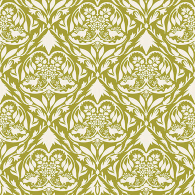 westerham Cotton Curtain & Blind Fabric Olive