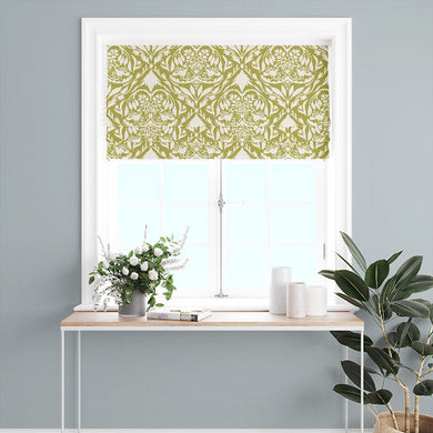 Westerham Cotton Curtain Fabric - Olive