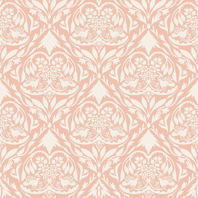 westerham Cotton Curtain & Blind Fabric Rose