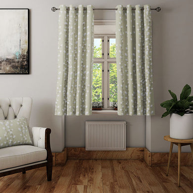 Willow Linen Curtain Fabric - Sage