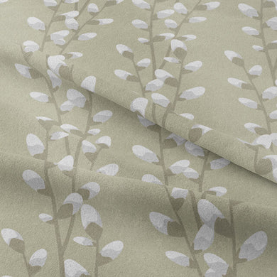 Willow Linen Curtain Fabric - Sage