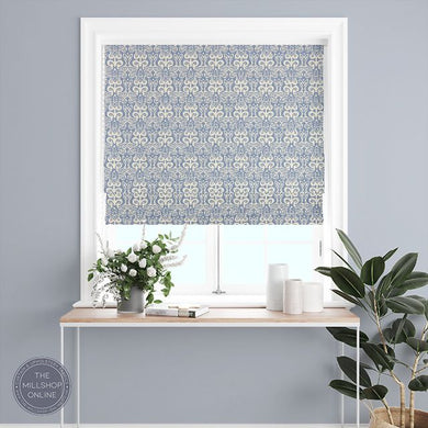 Bees Queen Blue - Blue Bees multi purpose fabric uk