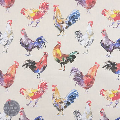 Watercolour Chickens Stone Design