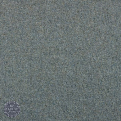 Prestwick Pure Wool Curtain Fabric - Skye in Light Grey, 100% Natural Material