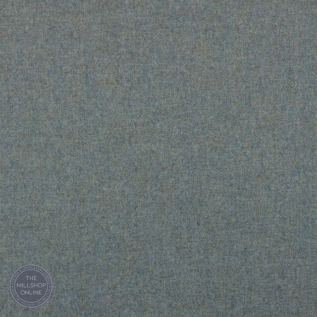 Prestwick Pure Wool Curtain Fabric - Skye