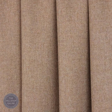 Prestwick Pure Wool Curtain Fabric - Haze