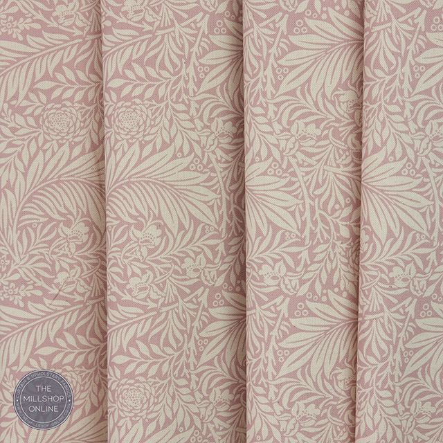 Duston Cashmere Rose - Rose Pink Linen fabric for sale