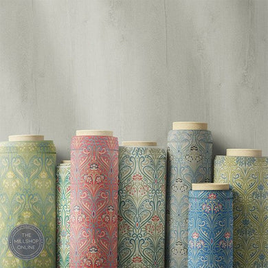 Hathaway Willow Green - William Morris curtain fabric for sale uk