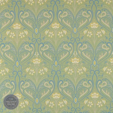 Hathaway Willow Green - Willow green William Morris curtain fabric for sale