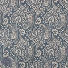 Jaipur Navy - Navy asian inspired curtain fabric for sale uk