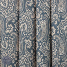 Jaipur Navy - Navy Indian themed fabric for roman blinds