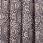 Jaipur Plum - Purple flower design roman blind fabric uk