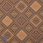 Kilim Chestnut - Chestnut Kilim fabric for curtains uk
