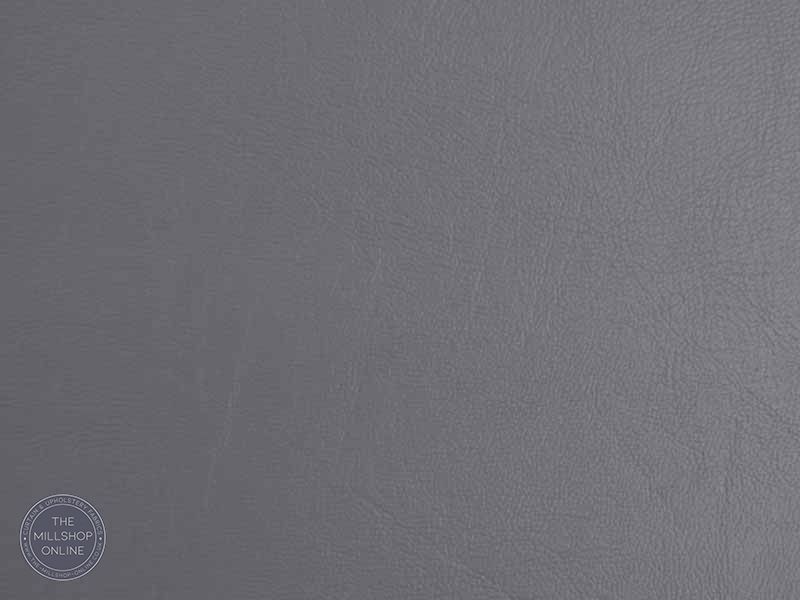 Fire Resistant Leatherette Grey - Grey Leatherette fabric for sale uk