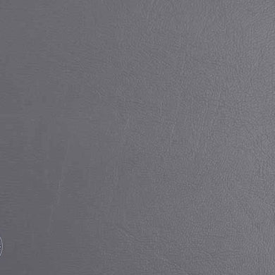 Grey leatherette fabric