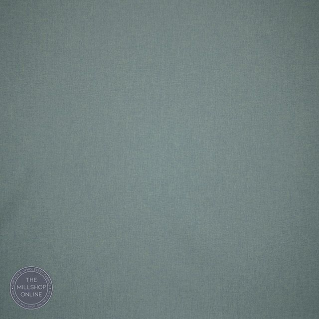 Prestwick Pure Wool Curtain Fabric - Duck Egg