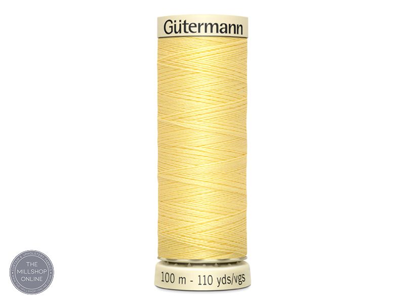 Gutermann Sew All Lemon Yellow Thread