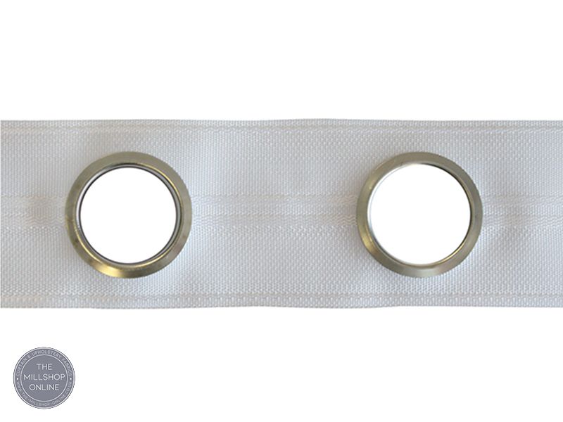 Eyelet Curtain Heading Tape - Tape for Eyelet ring top curtains