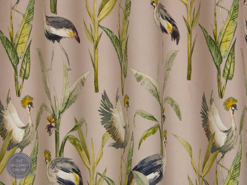 Sarus Velvet Fabric Blush - Blush 100% polyester sewing velvet