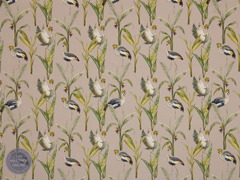the-millshop-online Sarus Velvet Fabric Blush