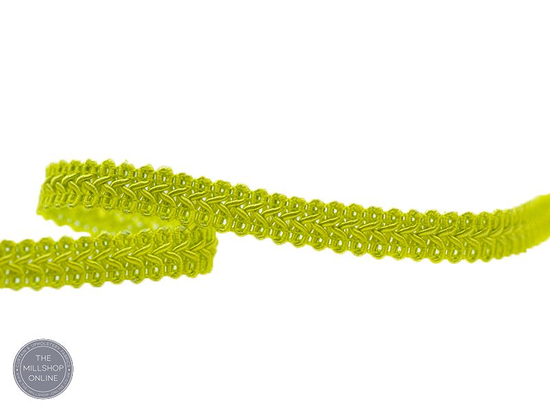 Scroll Gimp Braid 12mm Lime