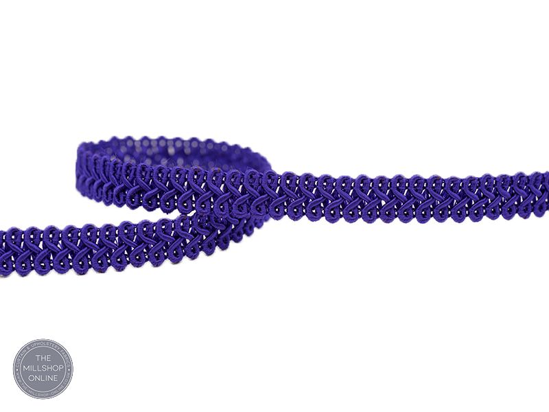 Scroll Gimp Braid 12mm Purple
