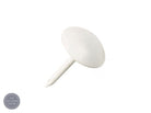 Upholstery nails white