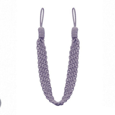 Woven Rope Tieback Heather - Heather 100% polyester sewing rope